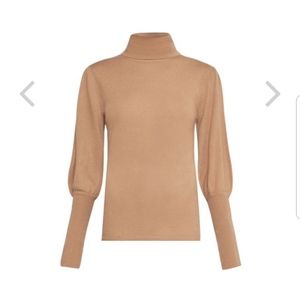 BCBGMAXAZRIA Turtleneck Wool-Blend Sweater